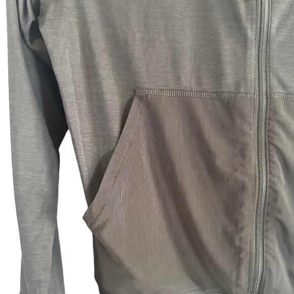 Puma Black Hooded Cropped Lightweight Casual Athletic Jacket Women Sz S - Picture 5 of 12